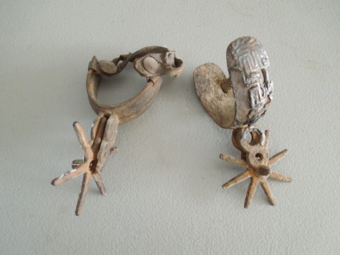 Pair of Antique Mexican Spurs