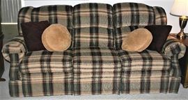 Action Industries Double Recliner Sofa