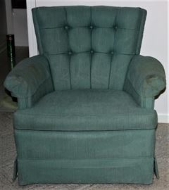 Upholstery Plus Blue Arm Chair