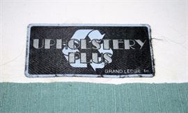 Upholstery Plus Blue Arm Chair