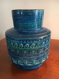 Mid-Century Bitossi Rimini Italian Art Pottery Vase