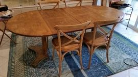 Mid Modern Table and Chairs