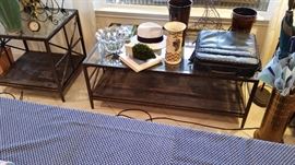 Iron and Glass Tables