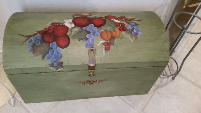 Hand Painted Chest- Beautiful