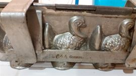 Rare German Turkeys Chocolate Mold