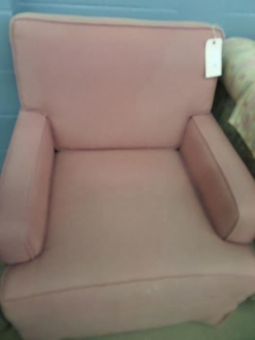 SET OF 2 PINK CHAIRS