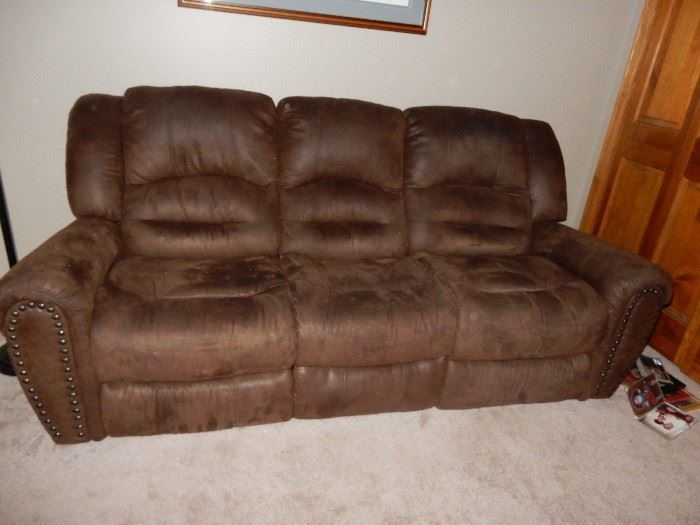 Double recliner Sofa.