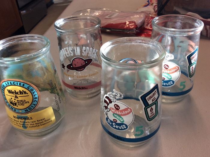 more welch jelly jars/drinking glasses