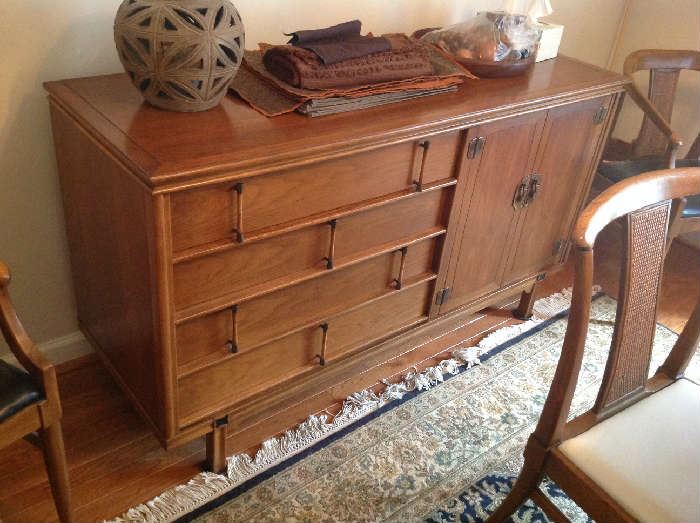 Mid Century Buffet - drawers and cabinet $ 320.00