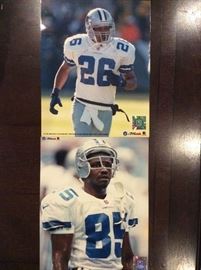 Photographs Dallas cowboy players Kevin Smith and Kevin Williams
