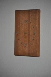 OAK WALL CLOCK