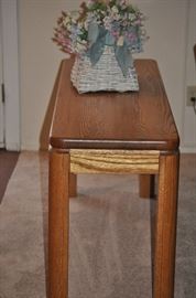 OAK SOFA TABLE