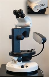 Lab Series GIA Digital Microscope. Model 964000 S6E Digital. Purchased 3/04/2005 for $3495. Includes Refractometer and Illuminator Polariscope. Have all user guides and covers. Perfect shape $1500