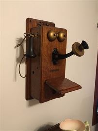 Antique wall phone