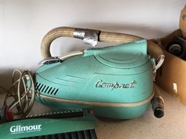 Couple cute vintage vacuums!