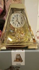 Gold Mantel Clock (it's 5:00 o'clock somewhere!)  :-)