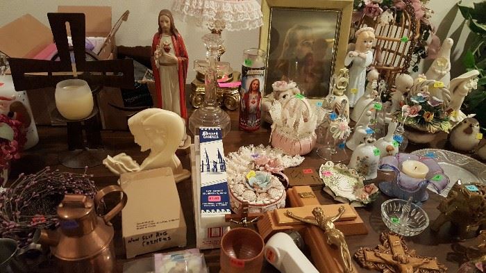 Variety of religious items