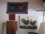 antique American hooked rugs