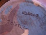 Niloak 14" artist signed Mission era
