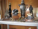 several mid-century objects