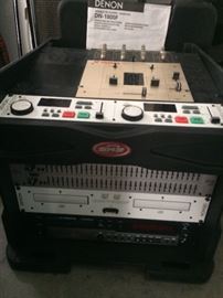 Mixing station in mobile box
