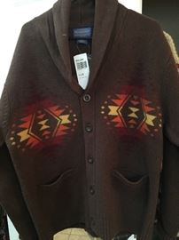 This cool Pendleton cardigan is brand new