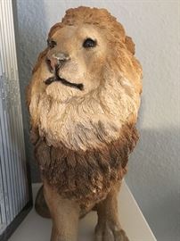 Neat old collectors lion