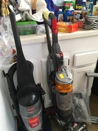 Dyson and three other vacuums
