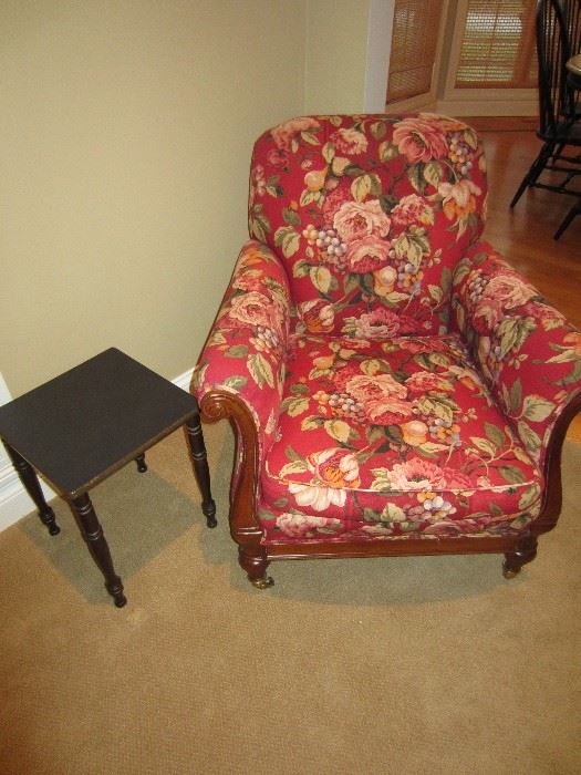Walter E. Smith Floral chair $250 OBO