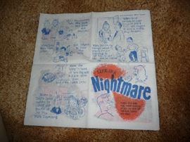 VINTAGE BAR NAPKIN