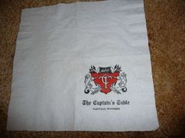 VINTAGE BAR NAPKIN