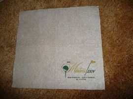 VINTAGE BAR NAPKIN