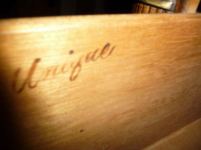 NAME ON DRESSERS