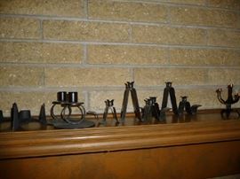 METAL CANDLE HOLDERS