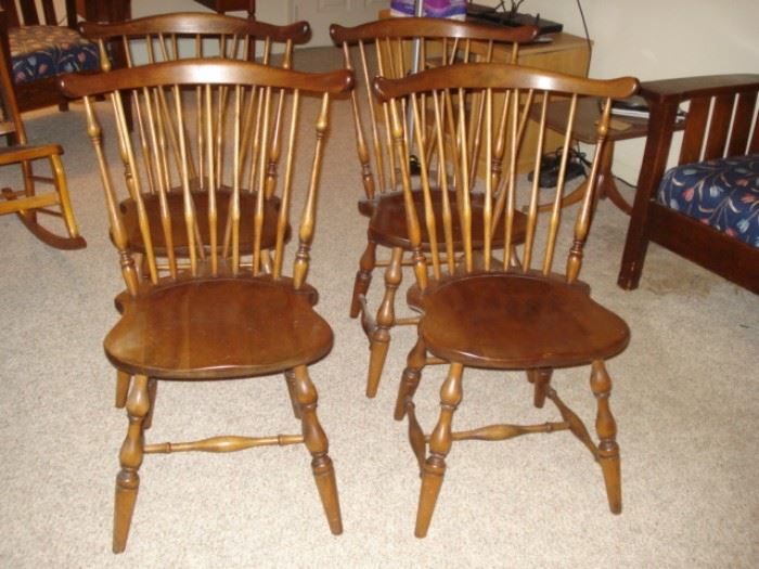Ethan Allen windsor side chairs