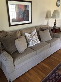 Ethan Allen Sofa like new. See 2 matching chairs