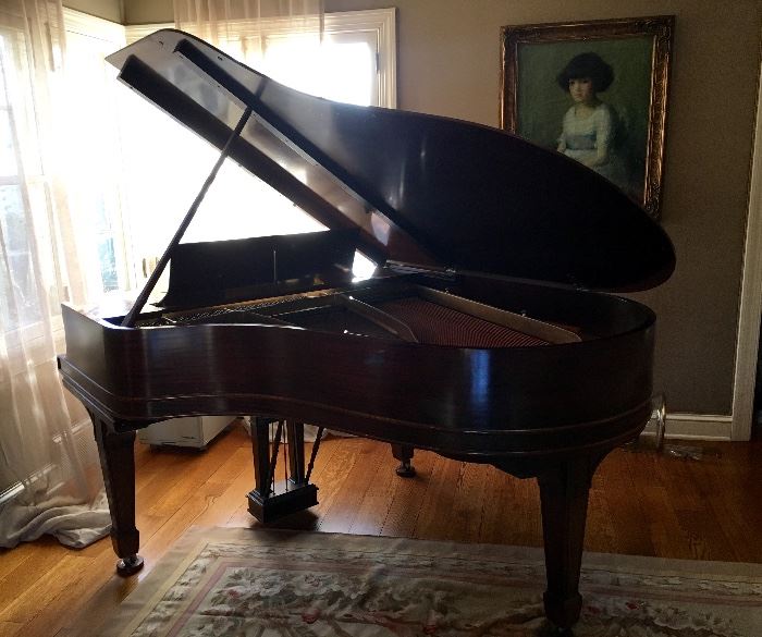 1904 Model O Steinway Baby Grand Piano