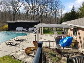 Tons of outdoor furniture preserved for YOU!