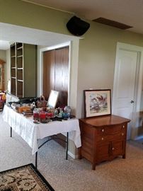 Surround sound speaker above