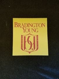 Makers Mark on chair