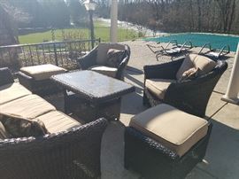 another view of outdoor furniture