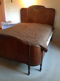 Very cool antique bed