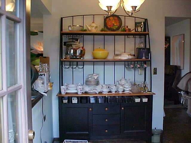 Marshall fields store display bakers rack originally from the Old Orchard store.