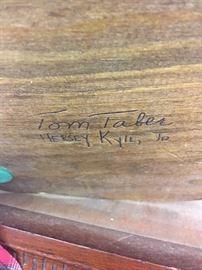 Tom taber Hersey Kyle, jr 