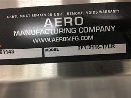 New stainless aero commercial sink
2f1-2116-17lr $4k+ retail