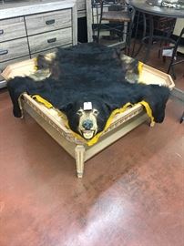 Vintage bear rug
