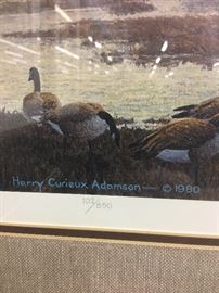 Harry Adamson prints