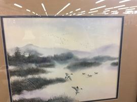 Collection of ducks unlimited signed vintage prints