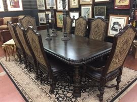 New dining set from Mathis brothers