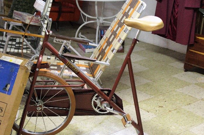 Vintage Huffy exercise bike